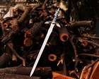 Handmade Fantasy Zelda Master Sword Set Stainless Steel W scabbard   Shield