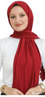 Hijab Scarf Long Muslim Shawl Plain Soft Turban Tie 3 1 Red 1 White 1 Light Brow