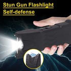 Vipertek Stun Gun 916 700 Bv Heavy Duty Rechargeable Led Flashlight Black Us