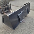 New Kc Heavy Duty 84  Skid Steer Snow Bucket Bobcat Case Cat John Deere 7  Feet