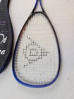 Dunlop Squash Racket Powermaster Aerodynamic Widebody Oversize 4  Grip W  Case