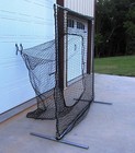 Sock Net 7  X 7  Residential Baseball Safety Sock Net Heavy 60ply Net W  Frame