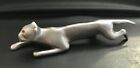 Pewter Kayserzinn Knife Rest Cat Panther Silver Metal Statue Figurine N
