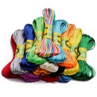 20m Nylon Rattail Satin Chinese Knotting Silk Macrame Cord String Jewelry Making