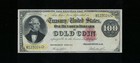 Sc 1882  100 Fr 1214  scarce Early Issue  Gold Coin Certificate    benton    -  244 