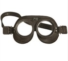 German Army Black Protect Mask Goggles Vintage Military Surplus Adjustable Used