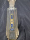 Early 1900 s Antique Truflor Honeysuckle Perfume Bottle With Glass Stopper