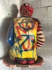 Vintage Ronald Mcdonald - Heavy Metal Era Desecrated Statue - One Of A Kind