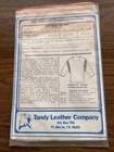 Boys Indian War Shirt Pattern Tandy Leather Co S M L Vintage Uncut