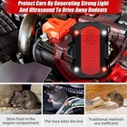 1pack Ultrasonic Rodent Repellent Under Hood Animal Repeller Battery Powered