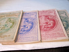 Lot Of 4 Antique Home Needlework Magazines 1899 Vol 1 No 1 Thru Vol 1 No 4 Rare