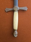 Us Early Militia Eagle Head Sword   Scabbard  Etched Blade 