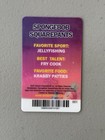 Spongebob Squarepants Dave And Busters Coin Pusher Card