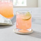 Lyra Drinking Glasses Set Of 4 Clear Durable Elegant Juice Water Mixed Drinks Us