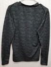 Adidas Mens Small Green Techfit Climalite Long Sleeve Fitted Shirt Team Issued