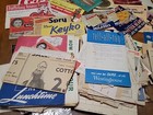 Vintage 1950s Estate Lot Of 125 Recipes  Handwritten  Clipped  Booklets Ephemera