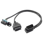 Underdash Mount Obd Ii Splitter Extension Y Cable J1962 For Gps Tracking Devices