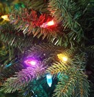 Mr  Christmas Alexa Compatible Smart Home Pre-lit Artificial Christmas Tree 7ft