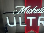 Michelob Ultra Beer Light Up Led Sign Game Room Man Cave Bar Pub Bud