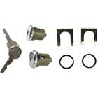 Door Lock Cylinder Chrome Set Of 2 W  Keys For 60-81 Corvette 90-01 Lumina