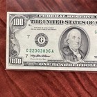 1993 Small Head  100 Dollar Bill Federal Reserve Note