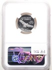 1997-w  25 1 4oz Proof Platinum American Eagle Pf70ucam Ngc Don Everhart Signed 