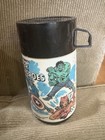 Vintage 1976 Marvel Comics Super Heroes Aladdin Thermos Spider-man Hulk