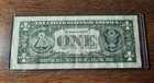 Star Note   2017  1 One Dollar   A circulated 