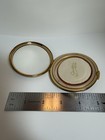 Vintage Stratton England Gold Tone Enamel Compact W  Mirror - 408