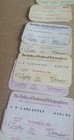 Order Of Railroad Telegraphers 33 Piece Collection  Cards I d  Seniority 52 -66