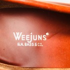 Vintage Unworn   Gh Bass Weejuns Brown Loafer Slip On -size 9d-