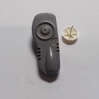Lot Of 100 Eas Security Retail Hard Tags With Pins Clothing Sensors - Grey