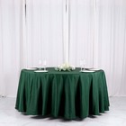 Hunter Green 120 Inch Round Tablecloth Wedding Decorations Party Table Cover