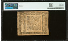 Continental Currency May 9  1776  3 Pmg About Uncirculated 53