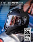 Ilm Youth Kids Full Face Helmet Dot Ece Motocross Atv Dirt Bike Mf521