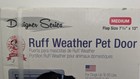 Ideal Pet Designer Series Ruff Weather Door Medium 7 25  X 13    Dsrwm Nib