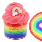 Rainbow Slime Colorful Floam Strechy Slimes Dm Fluffy Stress Relief Toy