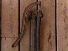 Vintage Antique The F e  Myers   Bros Hand Pump Rare Cast Barn Fresh Non Working