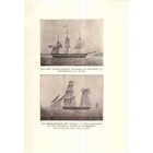 1922 Nautical Lithograph Thomas Perkins   Thoosa Ships 2r1-98
