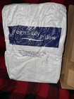 Pregnancy Pillow Long Full Body Adult Size Gray Back Leg   Abdominal Support