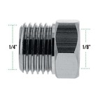 Airbrush 1 4  Male To 1 8  Bsp Female Fitting Connector Adapter Hose Compressor