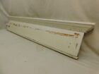 1890 s White Door Pediment Lintel Header Victorian Style Rope Molding Fir Ornate