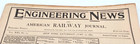 Engineering News American Contract Journal 20 February 1886 New York City