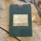 Large Antique Map 1856 Of Europe General Roadway  Railways  Waterways 43 X 35