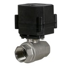3 4  Stainless Steel Motorized Electric Ball Valve 110v 120v 220 Volt Ac  2 Wire