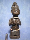 Africantic African Tribal Art Yoruba Female Ancestor Statue Nigeria Figure