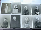 Huge Lot Of 25 Antique Dry Plate Glass Photo Negatives- Portraits 1920 s