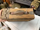 Original Wwi Wwii Us Army M1917 Browning 1919 Wooden Ammo Chest Box-strap Repair