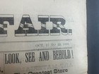1881 The G a r  Fair Newspaper  Lawrence Ma  Needham Post No  39 Grand Army