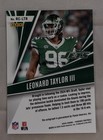 Leonard Taylor Iii 2024 Panini Phoenix Rookie Calligraphy Auto - Jets Rookie